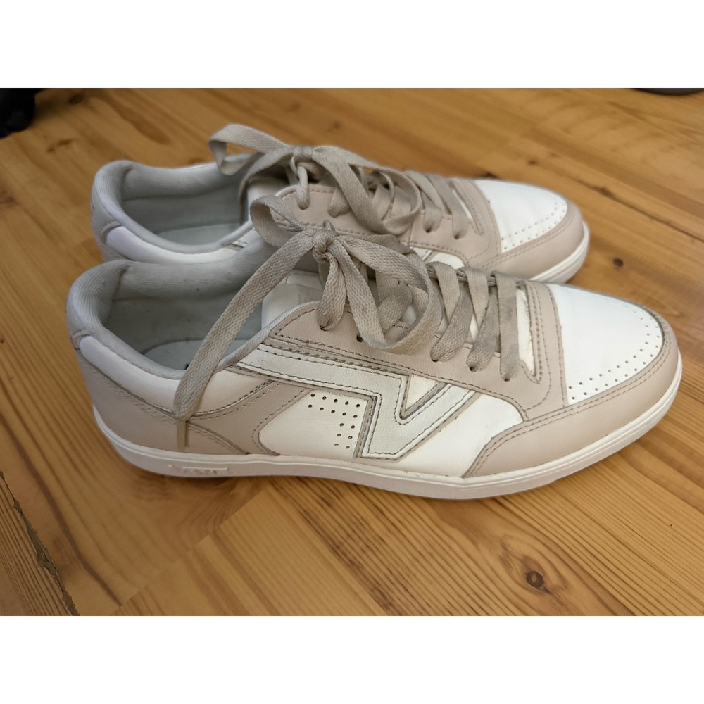Vans Lowland CC ComfyCush White Oatmeal Cream Sneakers Mens 9.5 Womens 11